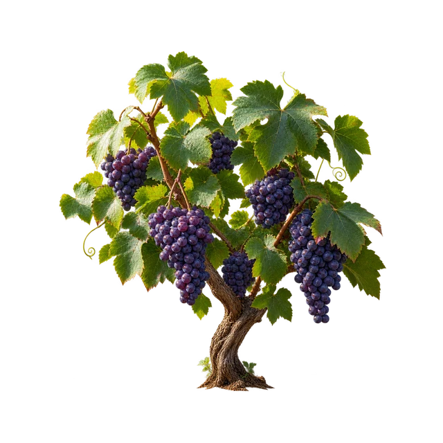 Grapes guide illustration